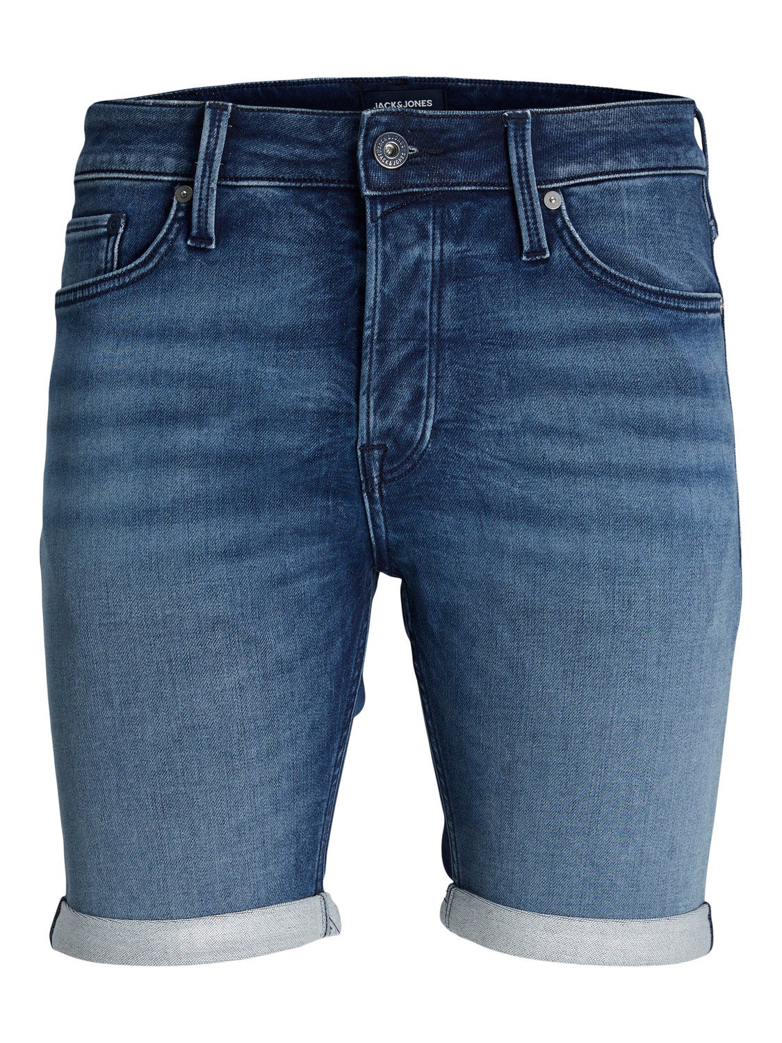Jack & Jones Regular Fit Jeansowe szorty -Blue Denim - 12250169
