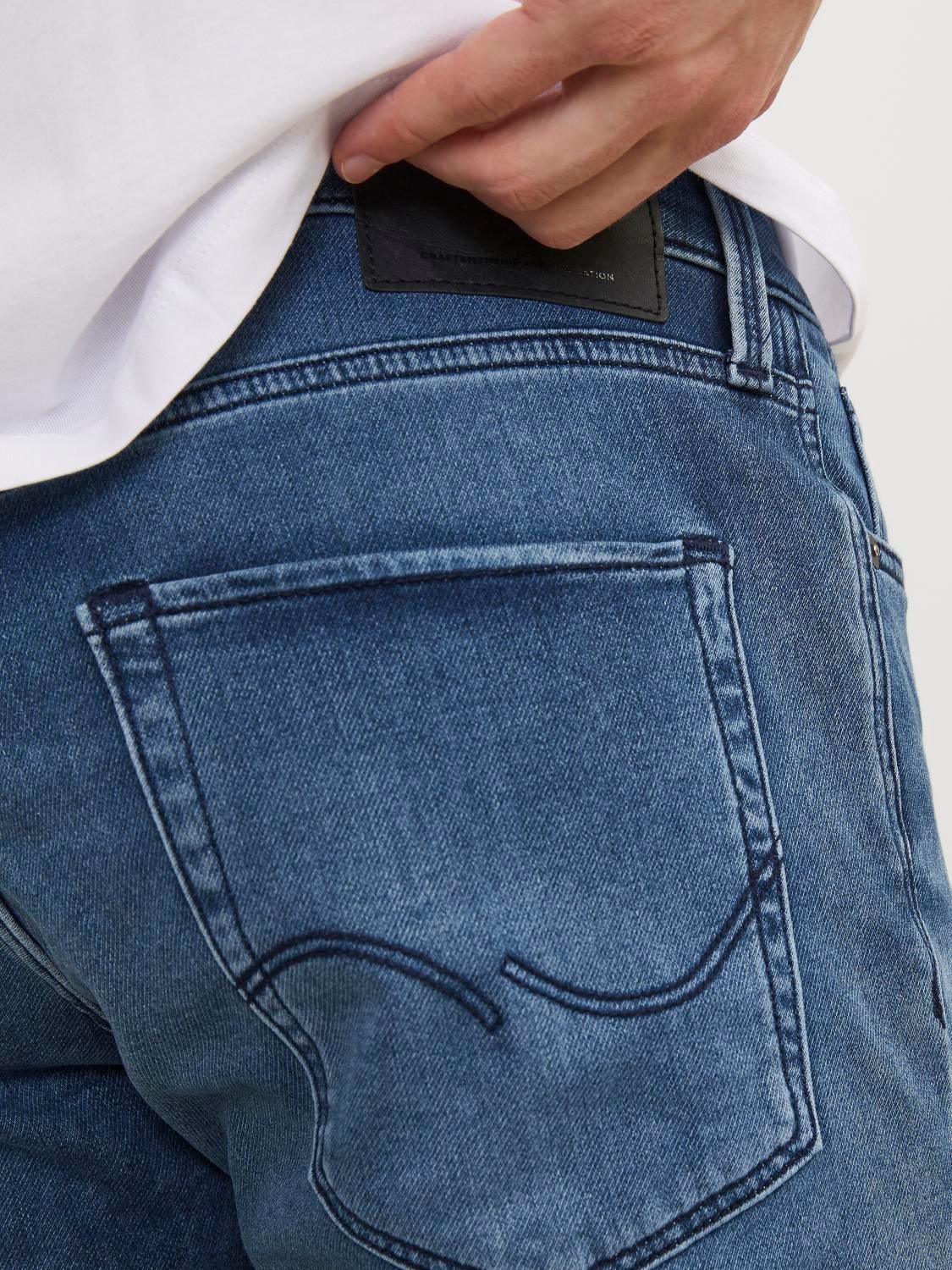 Jack & Jones Regular Fit Jeans Shorts -Blue Denim - 12250169