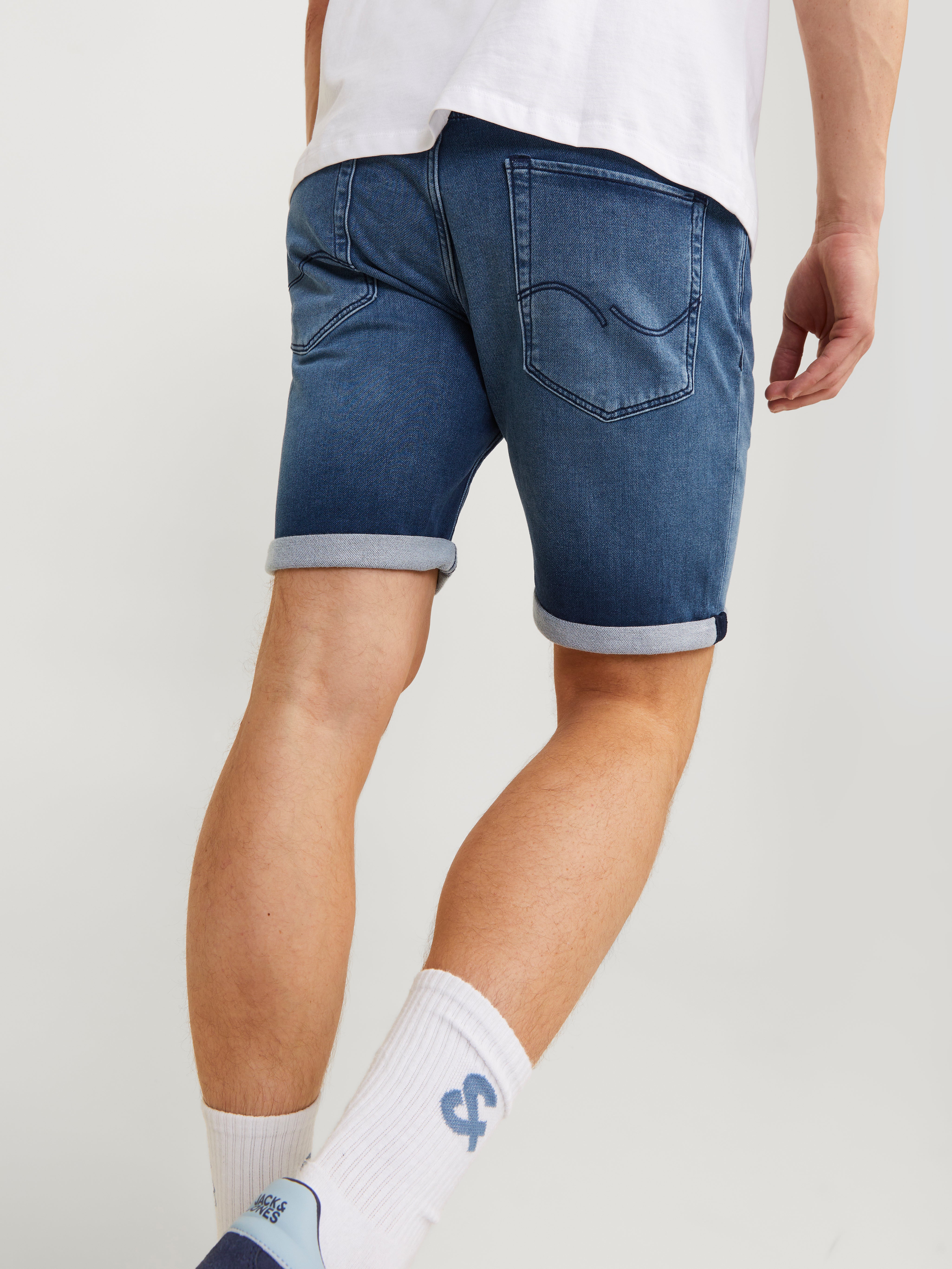 Jack & Jones Regular Fit Jeans Shorts -Blue Denim - 12250169