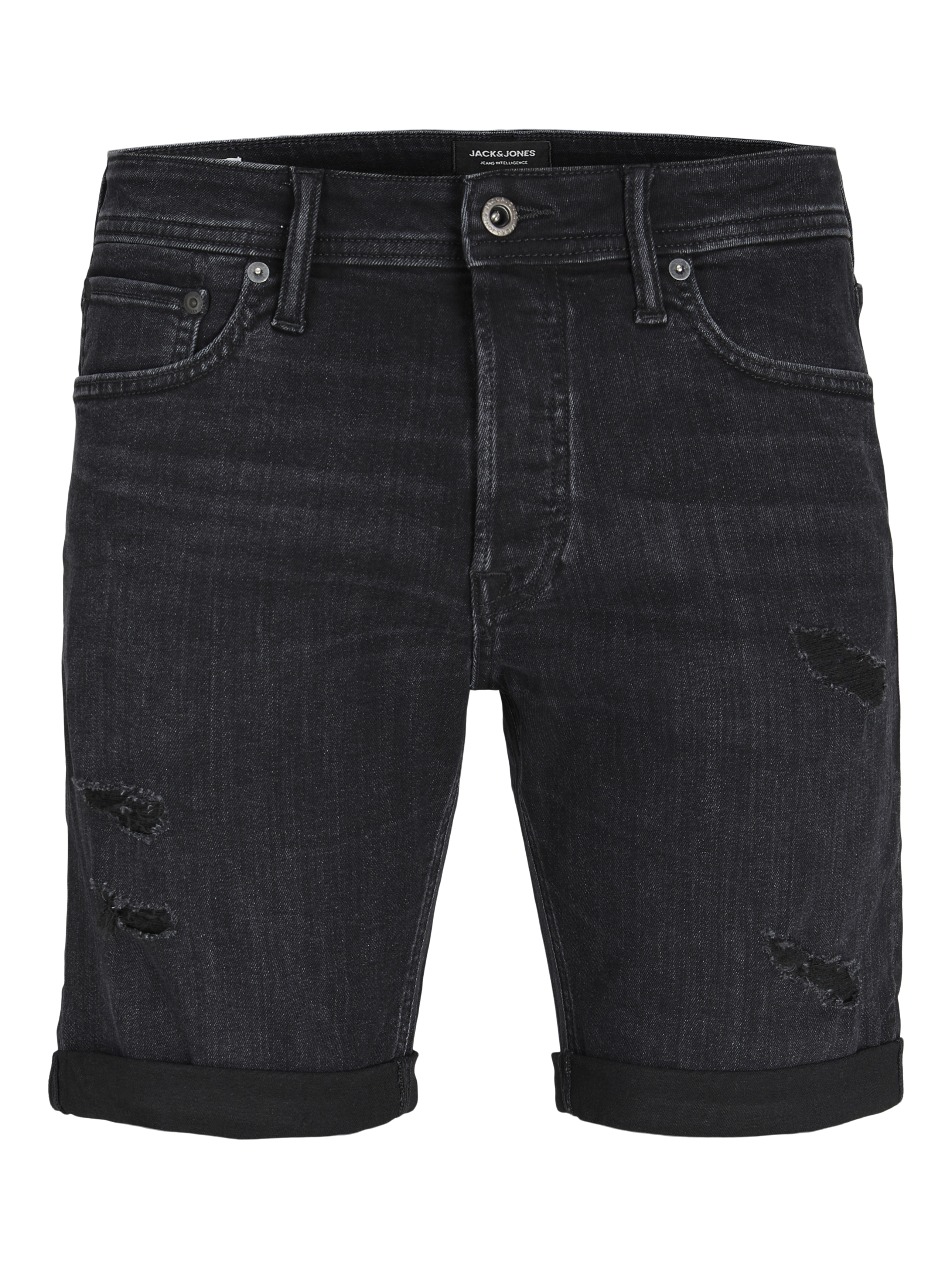 Jeans Homme JACK & JONES – Coupe Fuselée, Braguette à Boutons, Poches Arrière Et Poche à Pièce, Décontracté
