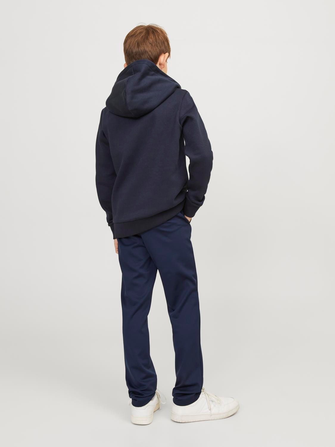 Jack & Jones Παντελόνι Slim Fit Κλασικό Για αγόρια -Navy Blazer - 12250180