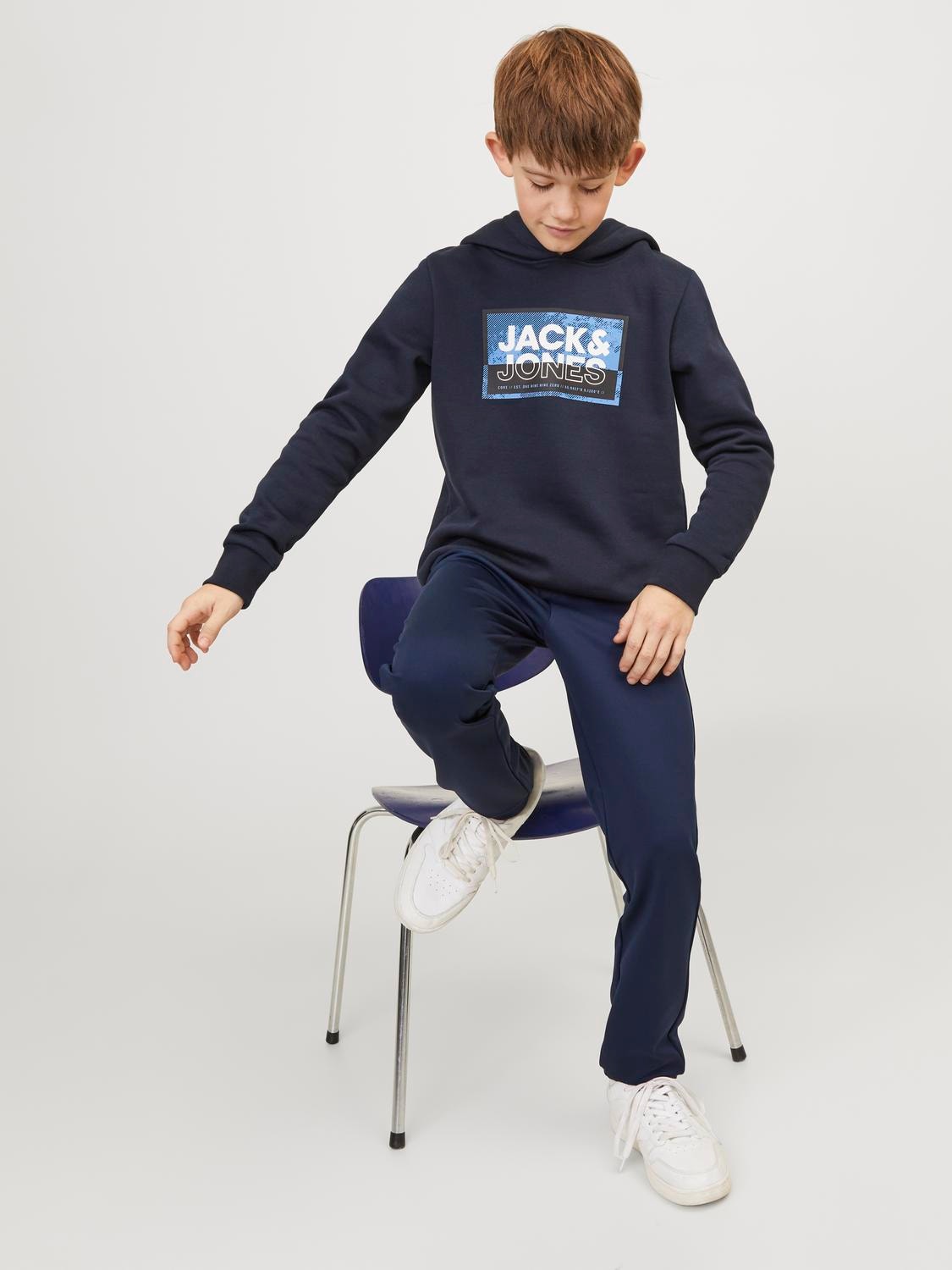 Jack & Jones Klassiska byxor För pojkar -Navy Blazer - 12250180