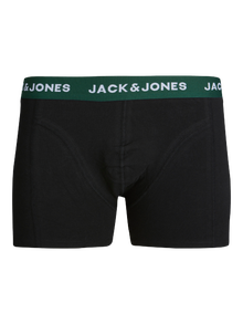 Jack & Jones 3-pak Bokserki Dla chłopców -Dark Green - 12250204