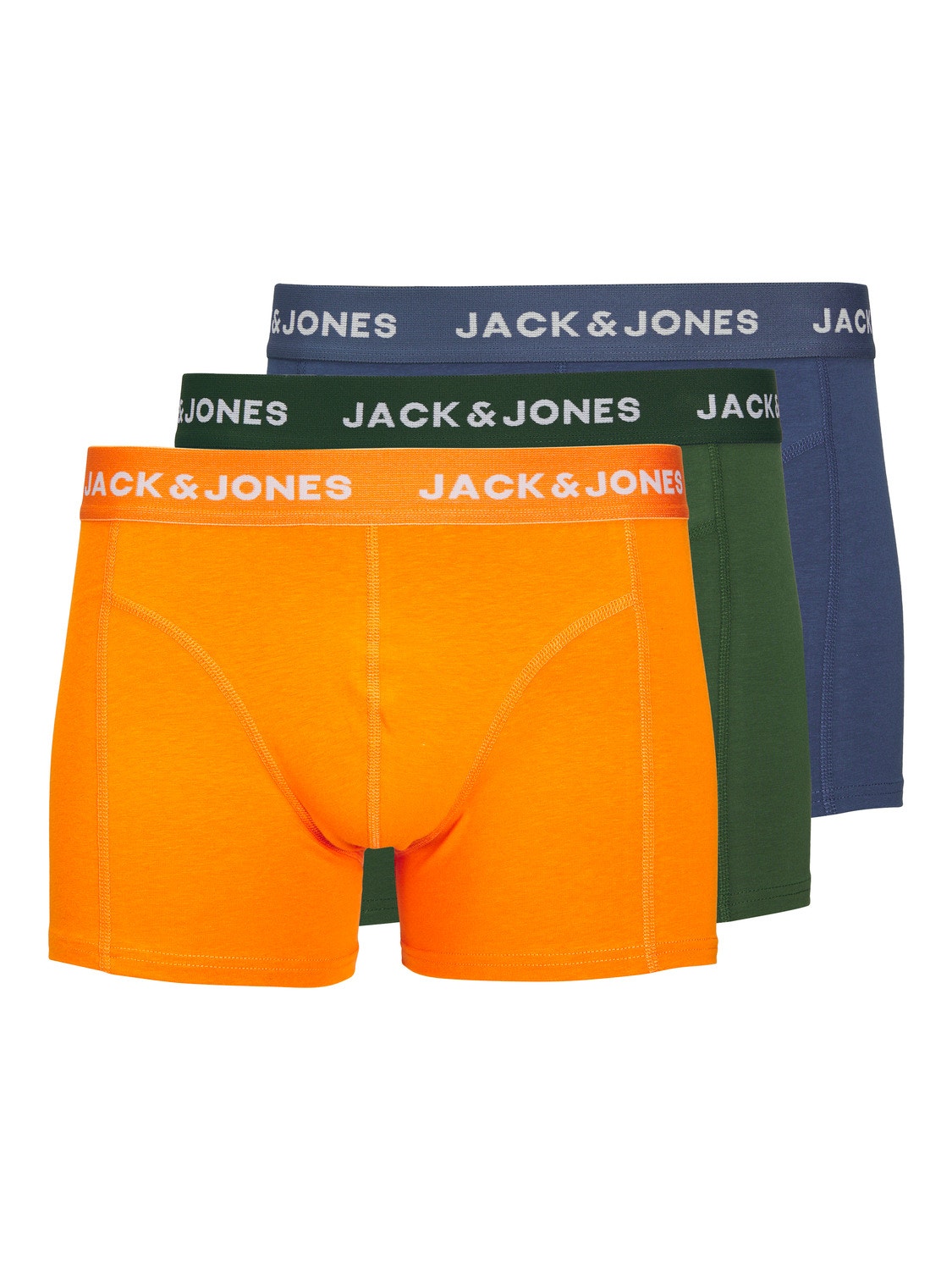 Jack & Jones 3-pakkainen Alushousut -Dark Green - 12250206