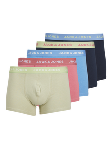 Jack & Jones Confezione da 5 Boxer -Mesa Rose - 12250226