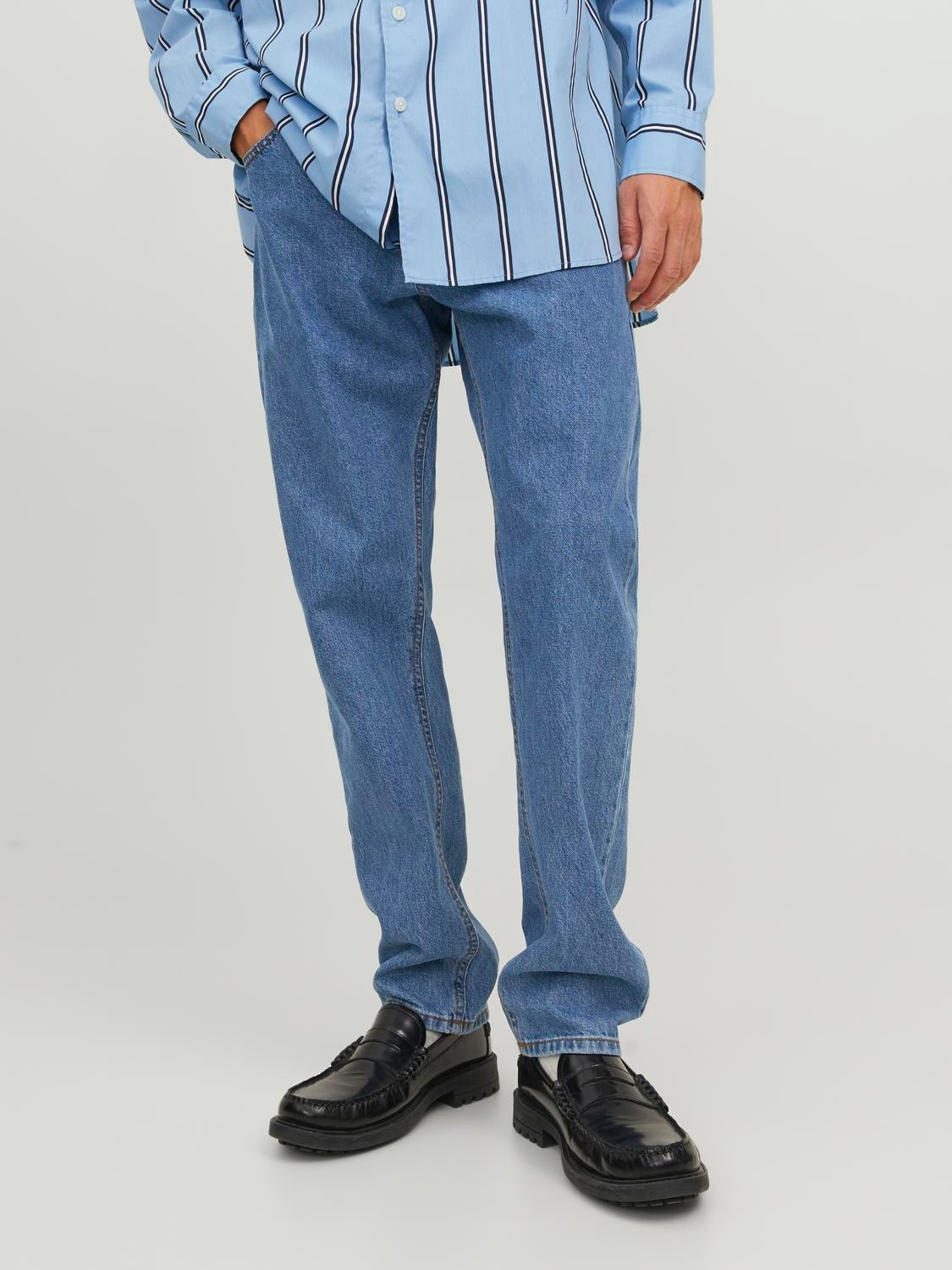 Jack & Jones JJICHRIS JJORIGINAL SQ 735 Jeans relaxed fit -Blue Denim - 12250228
