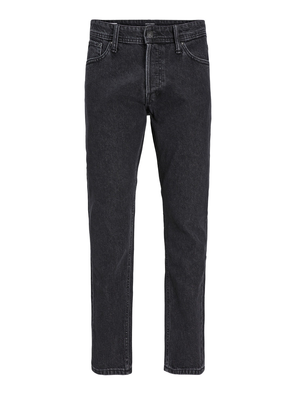 Jack & Jones JJICHRIS JJORIGINAL SQ 737 Relaxed Fit Jeans -Black Denim - 12250230