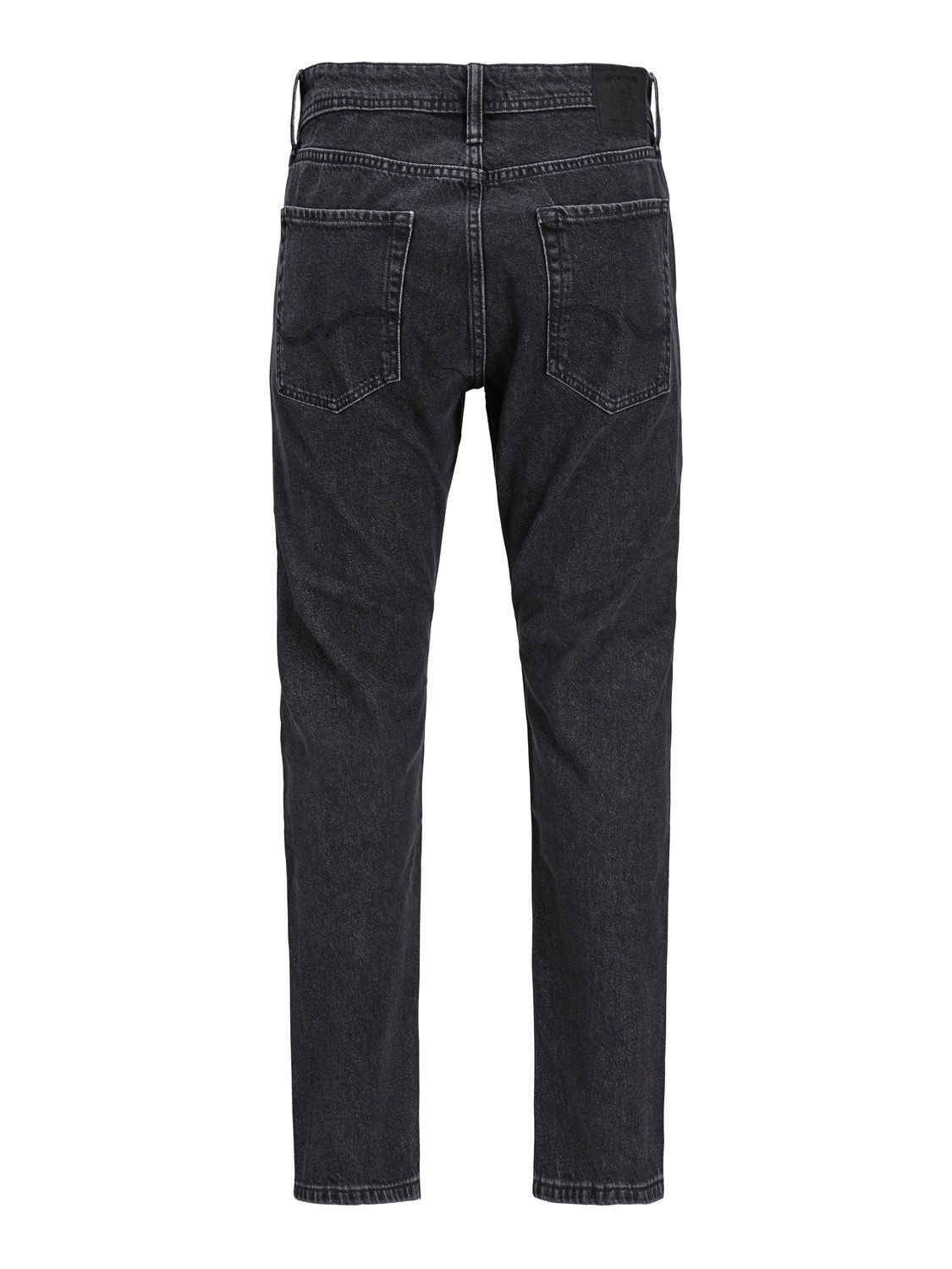 Jack & Jones JJICHRIS JJORIGINAL SQ 737 Relaxed Fit Jeans -Black Denim - 12250230