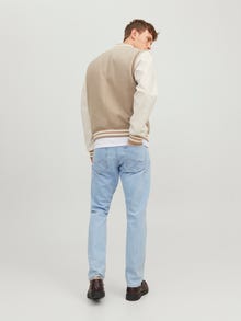 Jack & Jones JJICHRIS JJORIGINAL SQ 738 NOOS Laisvo kirpimo džinsai -Blue Denim - 12250231