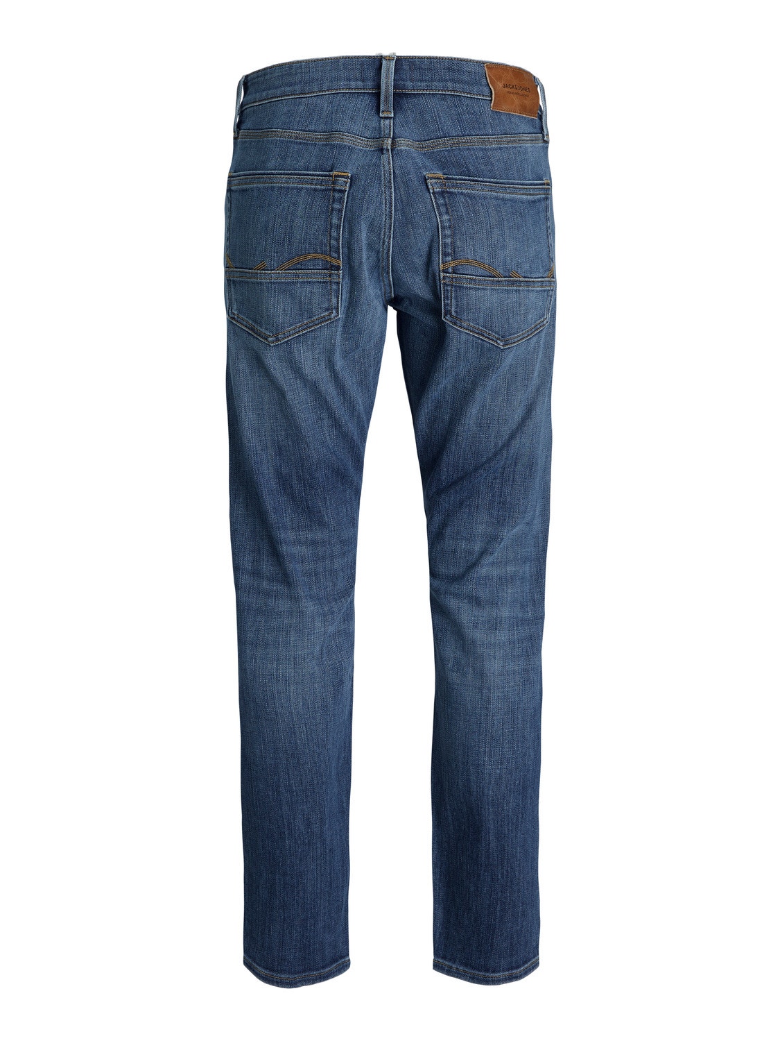 Jack & Jones JJICHRIS JJWOOD GE 415 Jeansy o Krój relaxed -Blue Denim - 12250237