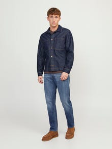 Jack & Jones JJICHRIS JJWOOD GE 415 Jeansy o Krój relaxed -Blue Denim - 12250237