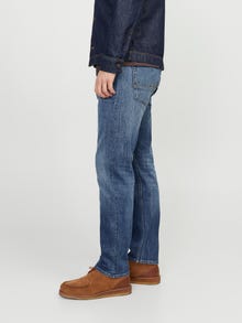 Jack & Jones JJICHRIS JJWOOD GE 415 Jeansy o Krój relaxed -Blue Denim - 12250237