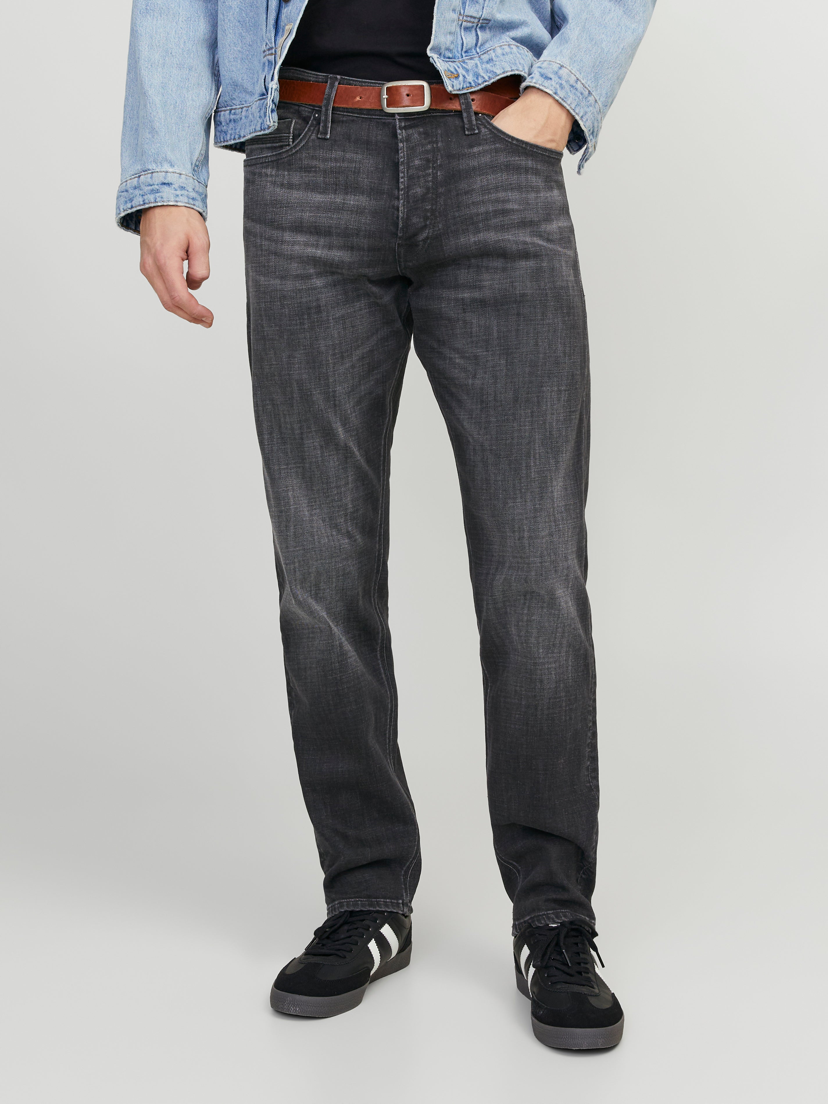 Jack & Jones JJICHRIS JJWOOD GE 815 Relaxed Fit Jeans - 12250239