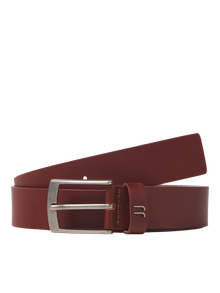 Jack & Jones Leather Belt -Brownie - 12250252