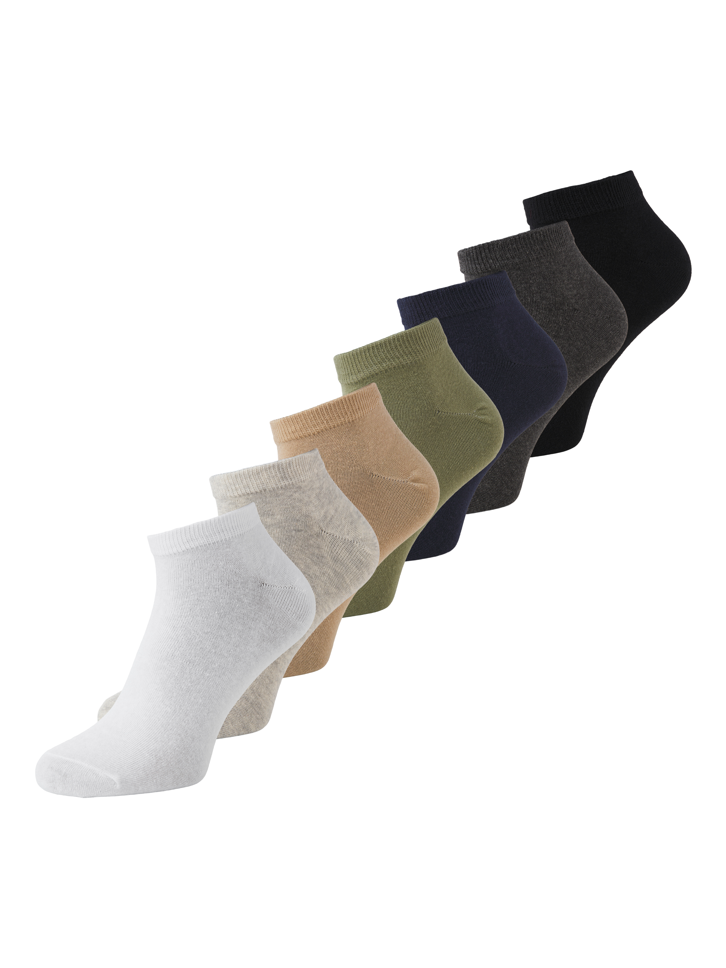 Jack & Jones 7-pakuotės Žemos kojinės - 12250260