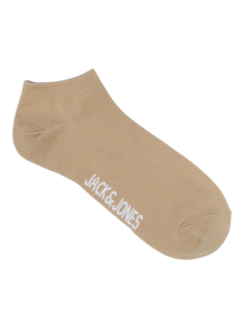 Jack & Jones 7-pack Low-cut socks -Light Grey Melange - 12250260
