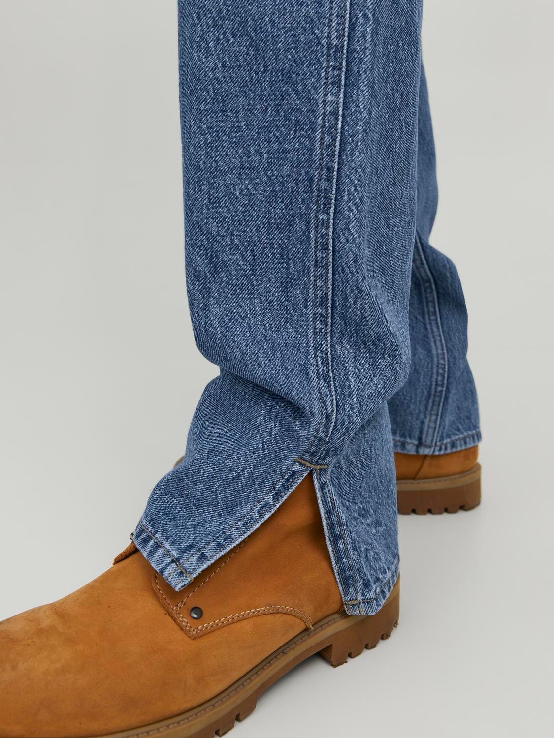 Jack & Jones JJICHRIS JJUTILITY SBD 301 W. SLIT Jeans relaxed fit -Blue Denim - 12250270
