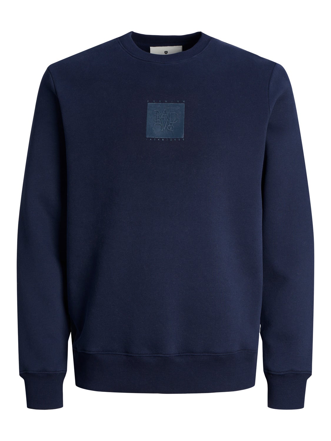 Navy blue plain discount sweatshirt