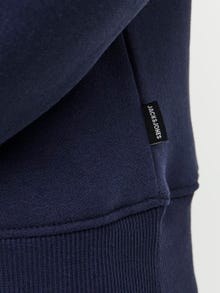 Jack & Jones Gładki Bluza z okrągłym dekoltem -Perfect Navy - 12250403