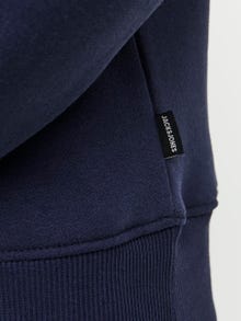 Jack & Jones Plain Crewn Neck Sweatshirt -Perfect Navy - 12250403