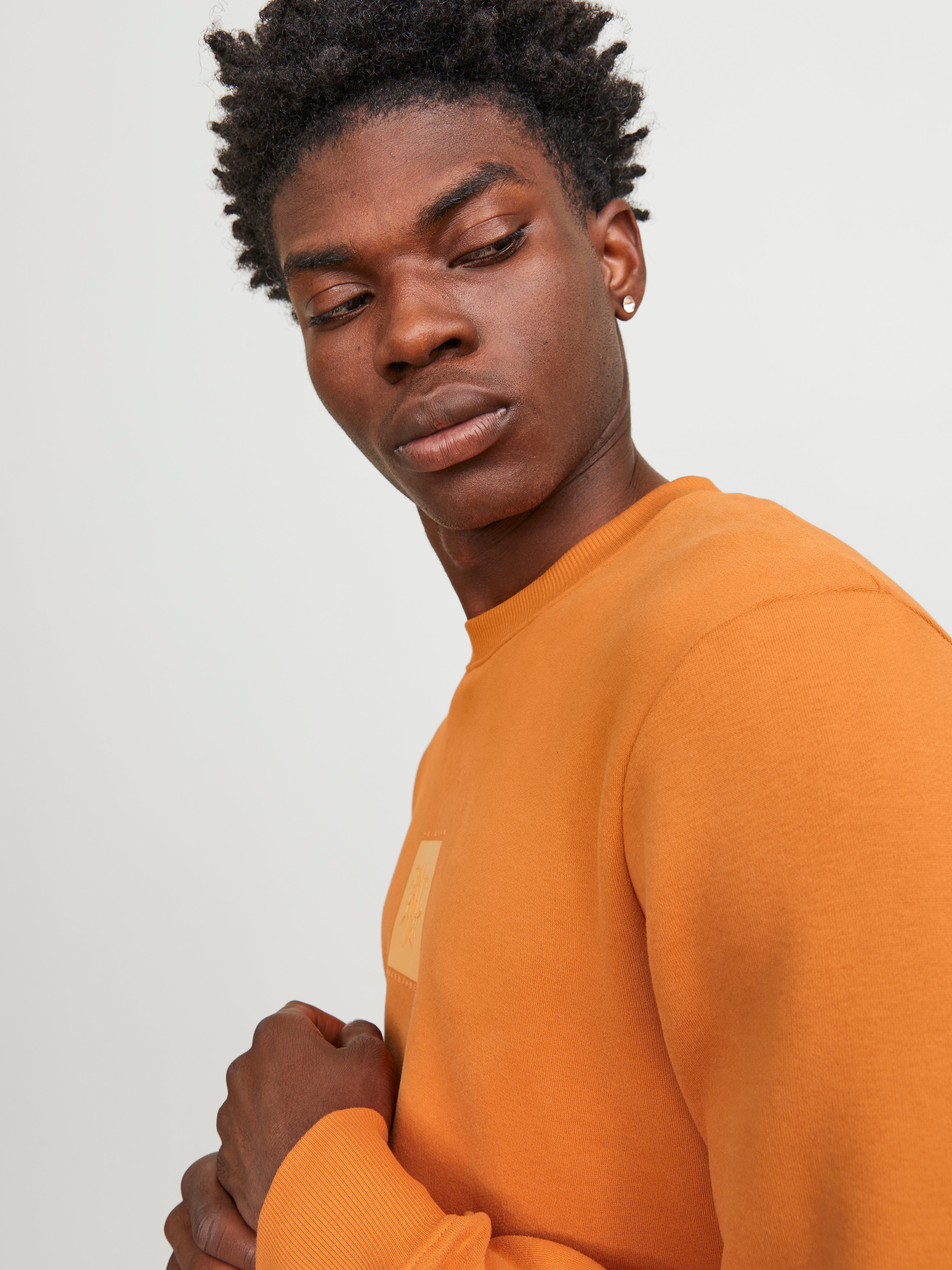 Jack & Jones Plain Crewn Neck Sweatshirt - 12250403