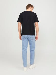 Jack & Jones Logo Pyöreä pääntie T-paita -Black - 12250411