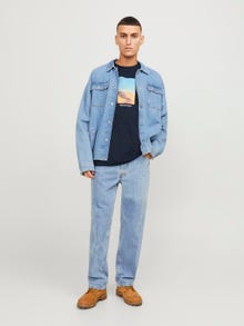 Jack & Jones Καλοκαιρινό μπλουζάκι -Sky Captain - 12250421