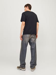 Jack & Jones Potištěný Kruhový výstřih Tričko -Black - 12250421