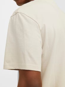 Jack & Jones Nadruk Okrągły dekolt T-shirt -Moonbeam - 12250421