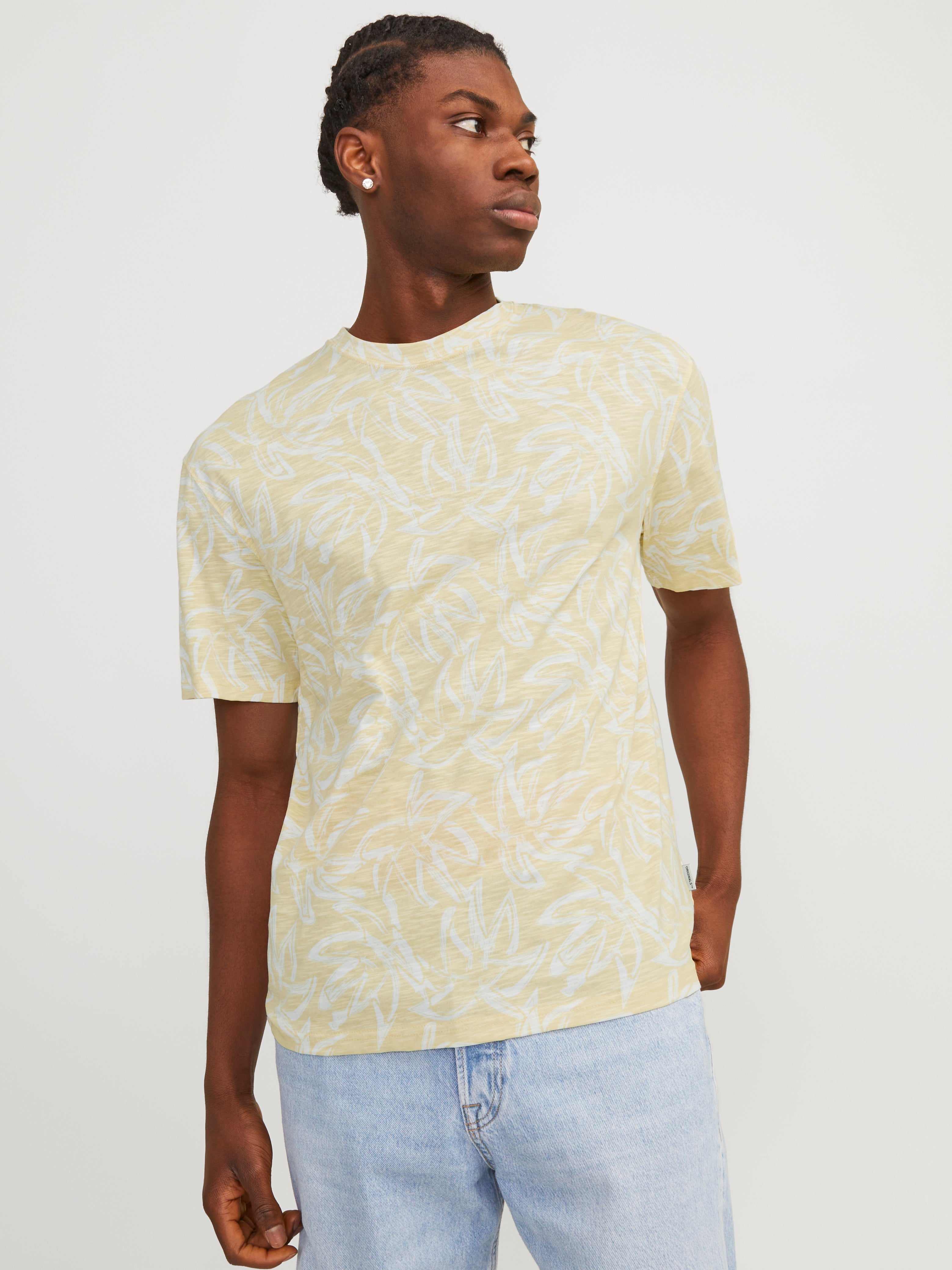 Jack & Jones All Over Print Crew neck T-shirt - 12250434