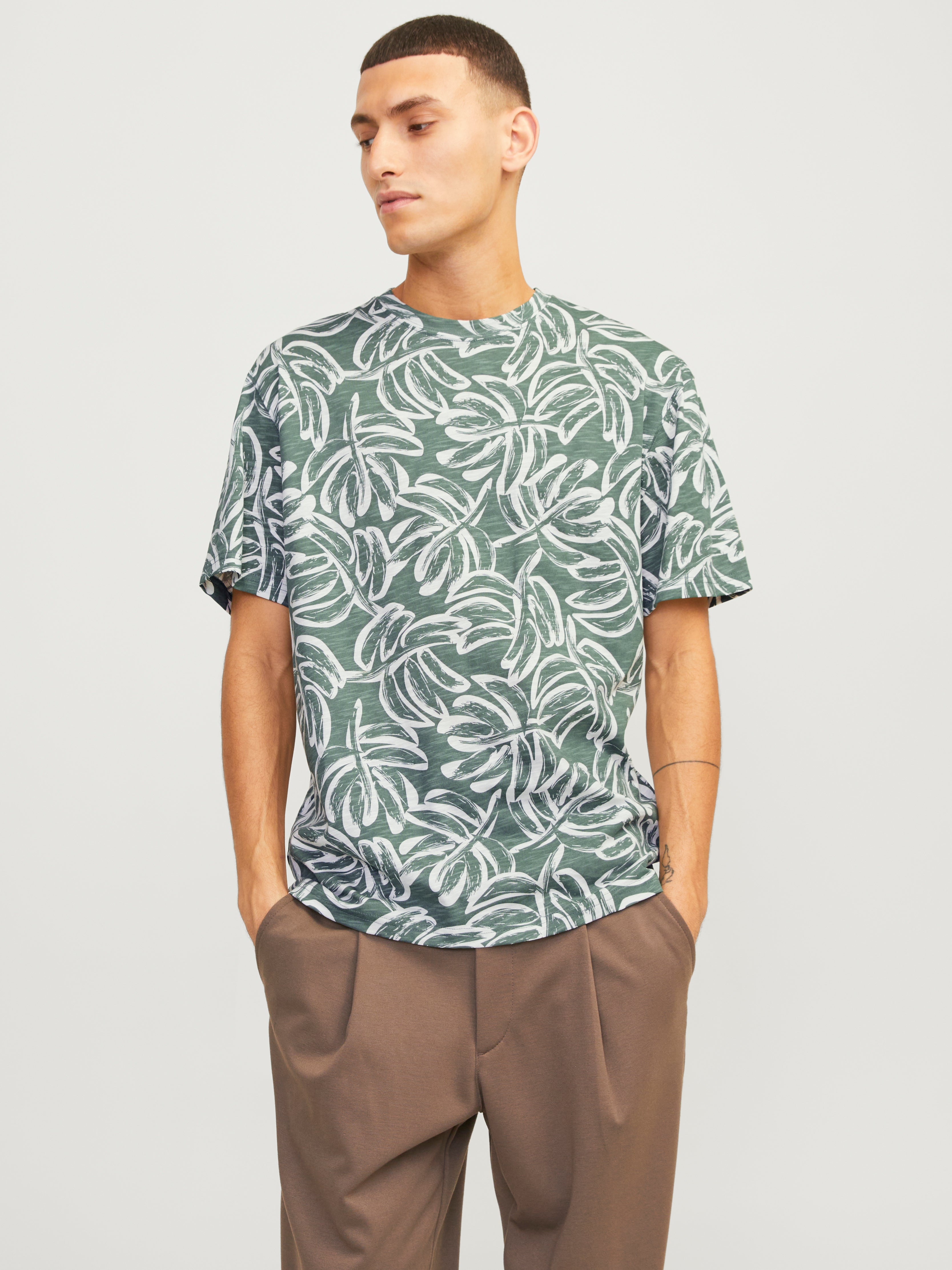 20% Rabatt auf All Over Print Rundhals T-shirt | Jack & Jones®