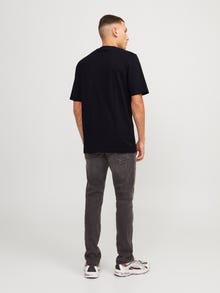 Jack & Jones Camiseta Estampado Cuello redondo -Black - 12250435