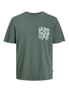 Jack & Jones T-shirt Imprimé Col rond -Laurel Wreath - 12250435