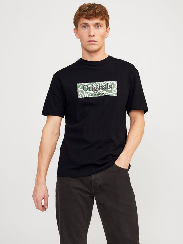 Jack & Jones Camiseta Logotipo Cuello redondo - 12250436