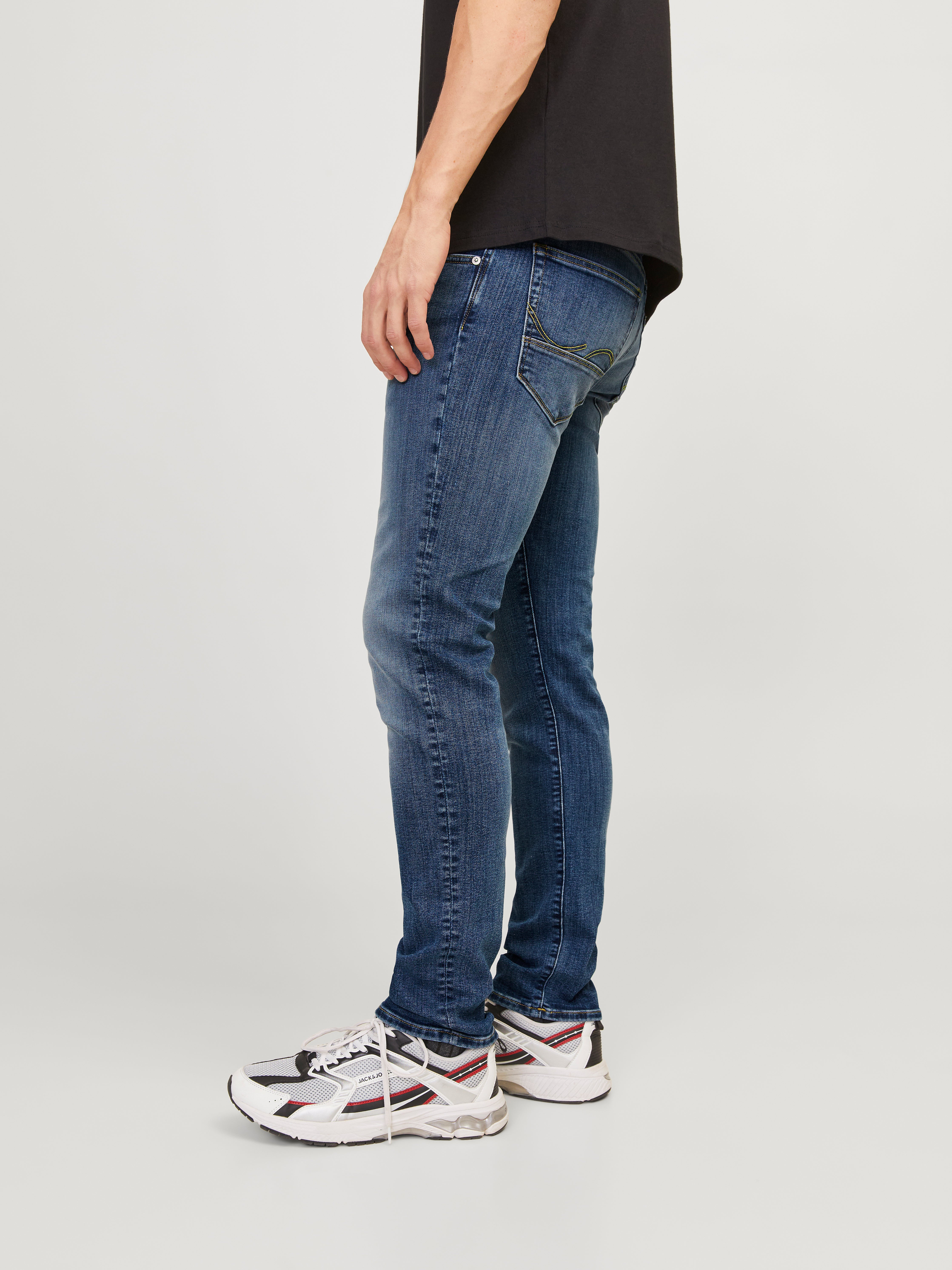 Jack & Jones JJIGLENN JJFOX  50SPS CB 036 Jeans slim fit -Blue Denim - 12250486