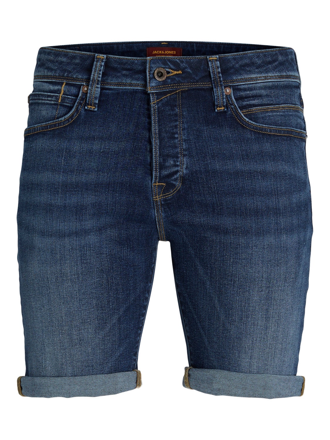 jackjones regularfitdenimshorts blue