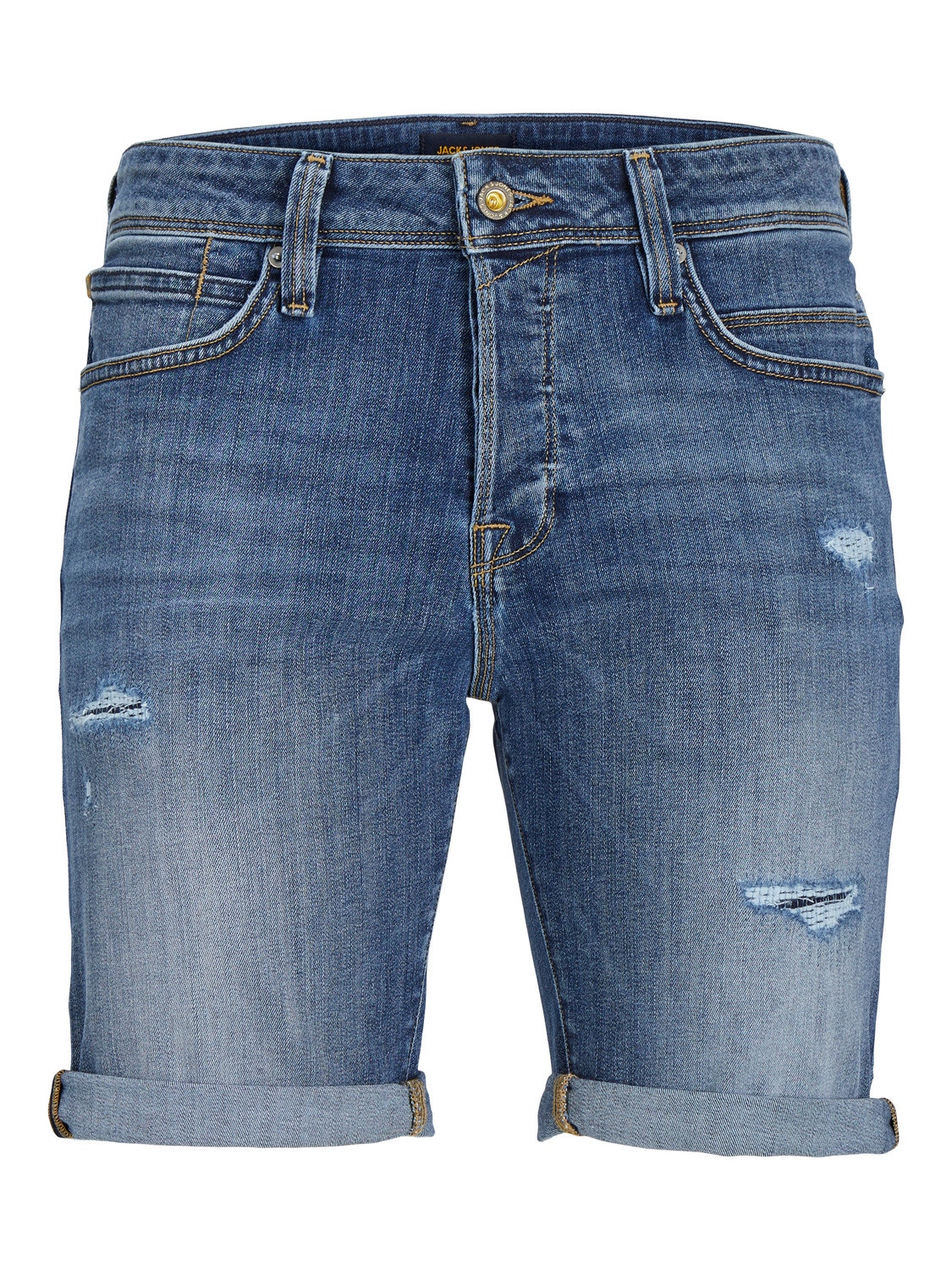 Jack & Jones Regular Fit Jeans-Shorts -Blue Denim - 12250490