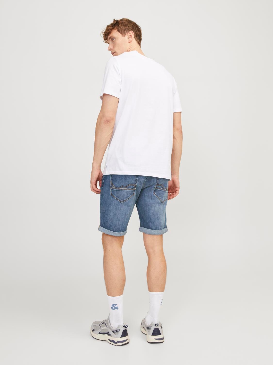 Jack & Jones Regular Fit Denim shorts -Blue Denim - 12250490