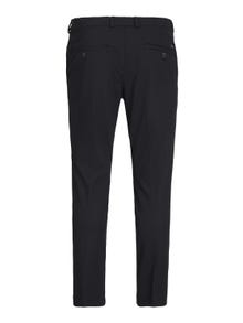 Jack & Jones Παντελόνι Slim Fit Chinos Μεγάλο μέγεθος -Black - 12250503