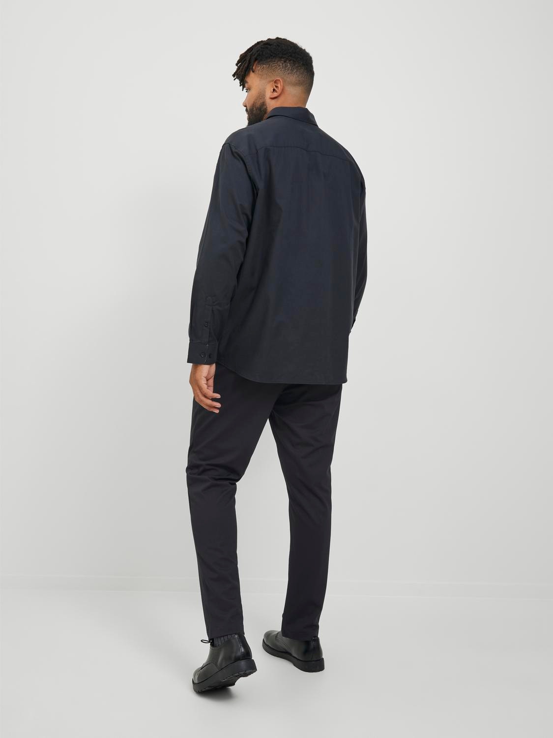 Jack & Jones Plus Size Slim Fit Chino trousers -Black - 12250503