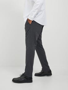 Jack & Jones Plus Size Slim Fit Chino Hose -Dark Grey Melange - 12250503