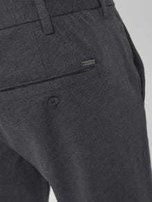 Jack & Jones Plus Size Calças Chino Slim Fit -Dark Grey Melange - 12250503
