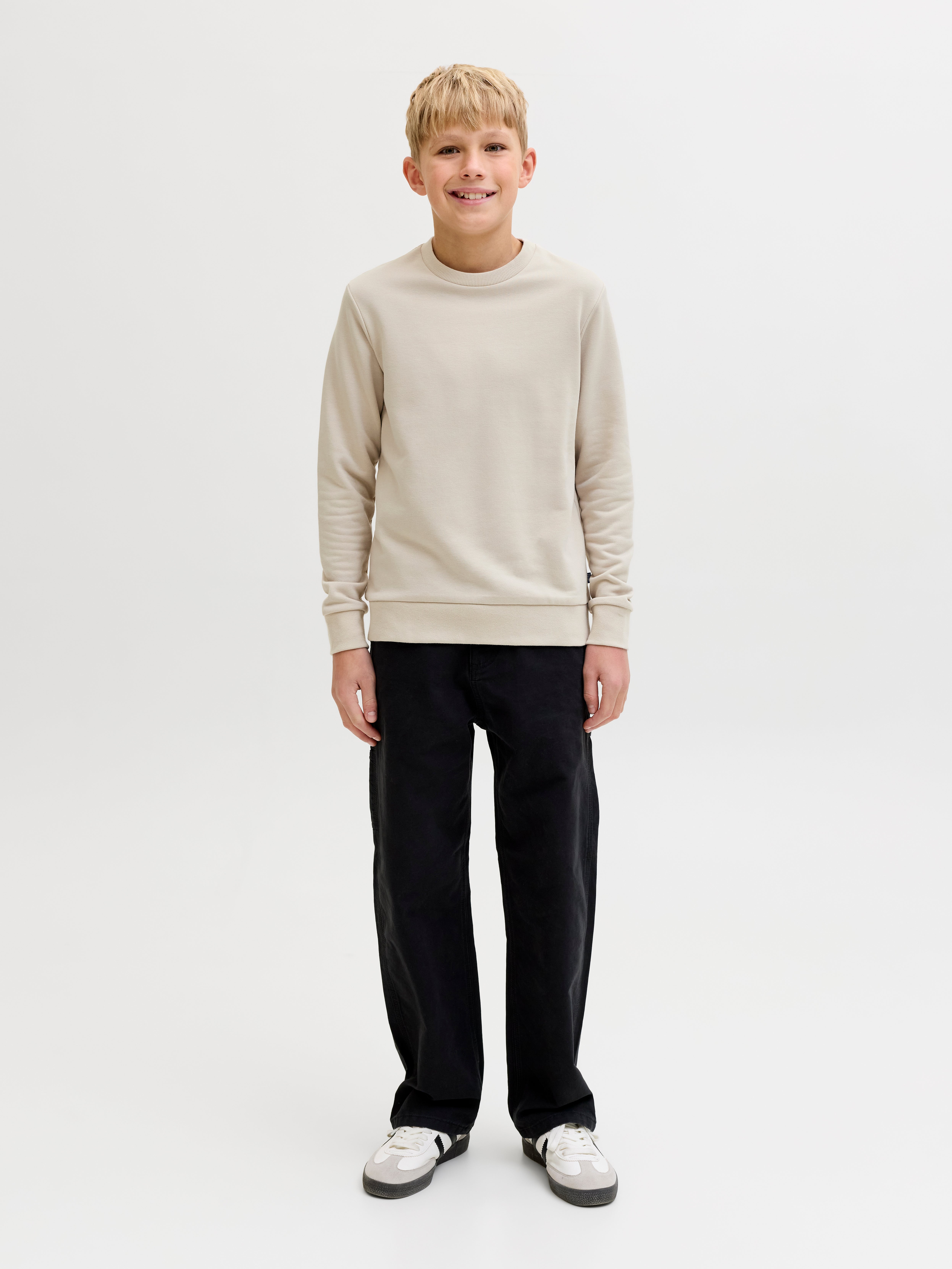 Thumbnail - Einfarbig Sweatshirt Junior