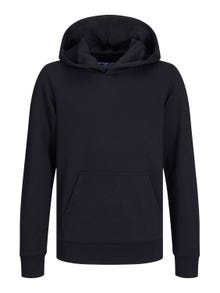 Jack & Jones Einfarbig Kapuzenpullover Für jungs -Black - 12250531