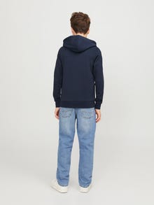 Jack & Jones Vienspalvis Džemperis Jaunimui -Navy Blazer - 12250531