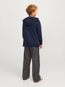 Jack & Jones Effen Hoodie met rits Junior -Navy Blazer - 12250532