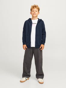 Jack & Jones Effen Hoodie met rits Junior -Navy Blazer - 12250532