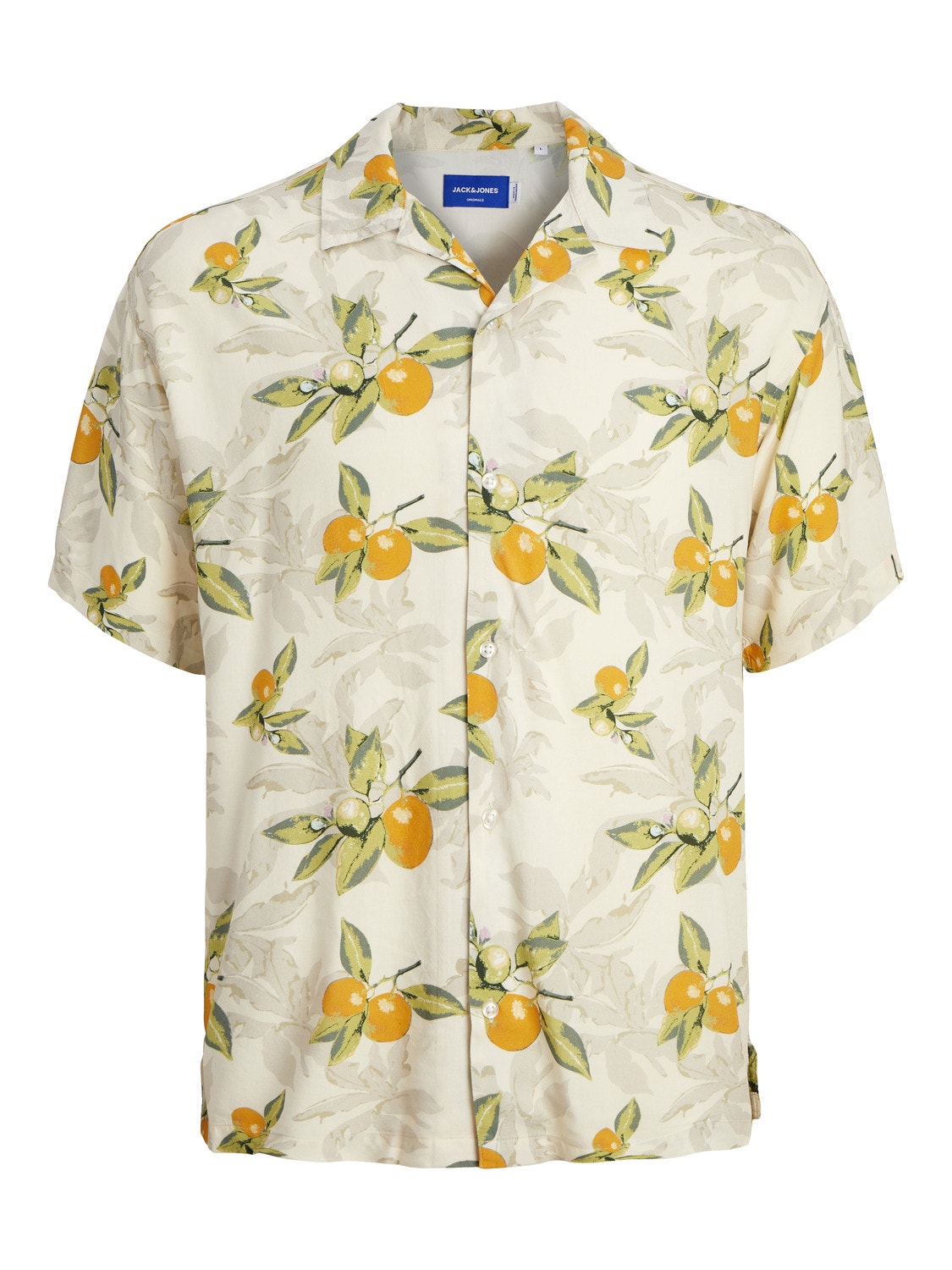 Jack & Jones Camisa Relaxed Fit -Buttercream - 12250537