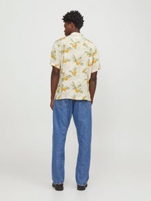 Jack & Jones Relaxed Fit Hemd -Buttercream - 12250537