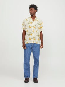 Jack & Jones Camicia Relaxed Fit -Buttercream - 12250537